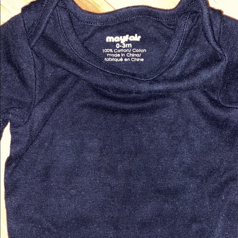 Gymboree one piece and pants Mayfair black onesie - Picture 4 of 5